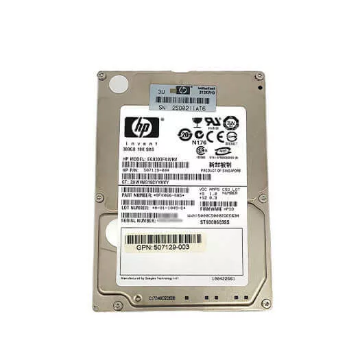 Disque Dur 600 Go SAS 15K 2.5" – HDD Serveur Enterprise 24/7 (avec rack DL380 G9 LFF)